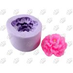 Molde de Silicone Peonia Dobrada 3D