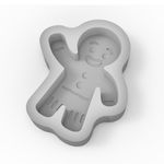 Molde de Silicone Homem Biscoito