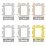 Molde de Silicone Moldura Vintage Friends