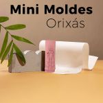 Forma de Silicone Mini Pomba Gira