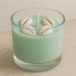 Molde de Silicone com 10 Mini Búzios para Velas