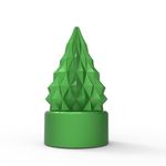 Molde de Silicone Arvore de Natal Geométrica Modelo 02