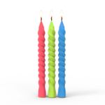 Moldes de Silicone Vela em Torcida Espiral
