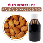 Óleo  de Amêndoas Doce 100% Vegetal - 100Ml