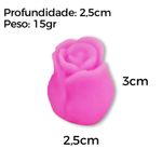 Molde de Silicone Botão de Rosa Primavera