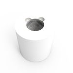 Molde de Silicone Ovo de Páscoa em Formato de Coelho 3D