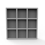 Forma de Silicone Quadrada 9 Quadrados