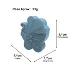 Molde de Silicone Carrinho de Bebê Realista Lembrancinha Batizado
