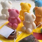 Forma de Silicone Urso Vela 8cm