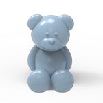 Forma de Silicone Urso Vela 8cm
