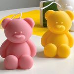 Forma de Silicone Urso Vela 8cm