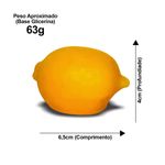 Molde de Silicone Limão Siciliano Pequeno 3D