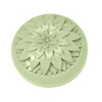 Molde de Silicone Redondo Flor Nature 3D