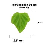 Molde de Silicone Conjunto de Mini Folha Nature 3D