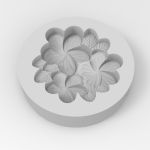 Molde de Silicone Arranjo de Flores Jasmim para Velas em Copo- Buquê Decorativo