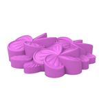 Molde de Silicone Arranjo de Flores Jasmim para Velas em Copo- Buquê Decorativo