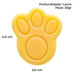 Forma de Silicone Pata de Coelho
