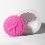 Molde de Silicone Outubro Rosa Decorado