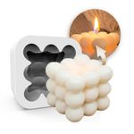 Molde de Silicone Cubo Grande Bolinhas