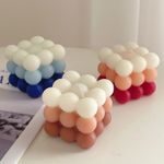Molde de Silicone Cubo Grande Bolinhas