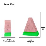 Forma de Silicone Melancia Fatia P