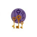 Molde de Silicone Chaves 3Cav.