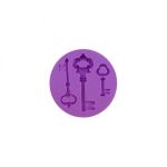 Molde de Silicone Chaves 3Cav.