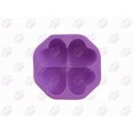 Molde de Silicone Trevo 4 Corações