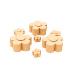 Forma de Silicone Mini Margarida Lisa 7 Cav.