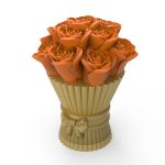 Molde de Silicone Buquê de Tulipas | Ideal para Sabonetes Artesanais e Velas Decorativas