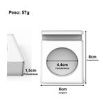 Molde de Silicone Base das Casinha para Vela Rechaud