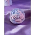 Forma de Silicone Botão de Rosa Redondo Vela Lembrancinha Decorativa