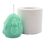 Forma de Silicone Ovo de Páscoa Modelo 2