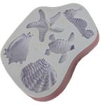 Molde de Silicone Fundo do Mar