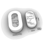 Molde de Silicone Retangular A Vida É Hoje