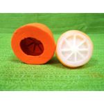 Molde de Silicone Laranja Mini Metade