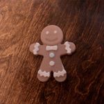 Molde de Silicone Casal Biscoito Natalino