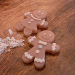 Molde de Silicone Casal Biscoito Natalino