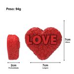 Molde de Silicone Coração 