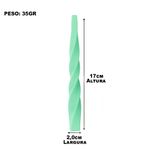 Molde de Silicone Vela Torcida Modelo 3