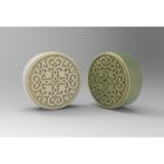 Molde de Silicone Arabescos Modelo 13 Redonda