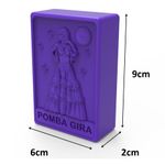 Molde de Silicone Barra Pomba Gira