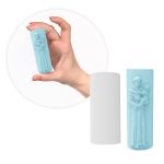 Forma de Silicone Mini Vela de Sete Dias Santo Antônio de Lisboa