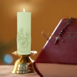 Forma de Silicone Mini Vela de Sete Dias Sagrada Família Modelo 2