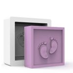 Molde de Silicone Quadrada Pezinho de Bebê