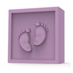 Molde de Silicone Quadrada Pezinho de Bebê