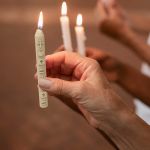 Molde de Silicone Vela Cruz Pão e Espirito Santo Religiosa