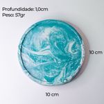 Forma de Silicone Bandeja Redonda
