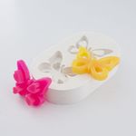 Molde Silicone Borboleta Encaixe