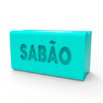 Molde de Silicone Barra Retangular Sabão Aprox. 250Gr
